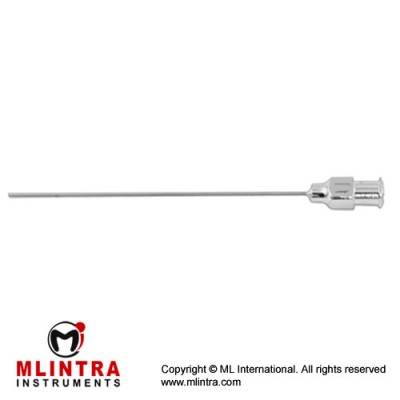 Menghini Liver Puncture Needle For Blind Lever Puncture - With Stopping Needle Stainless Steel, Needle Size Ø 1.8 x 100 mm Menghini Liver Puncture Needle For Blind Lever Puncture - With Stopping Needle Stainless Steel, Needle Size Ø 1.8 x 100 mm